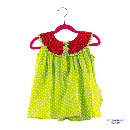 Vestido para bebé, niña