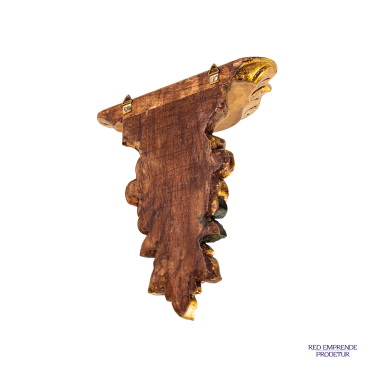 Repisa Dorada de Cedro