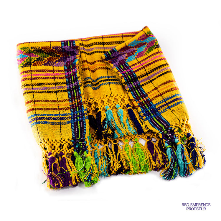 Servilleta tela típica color amarilo