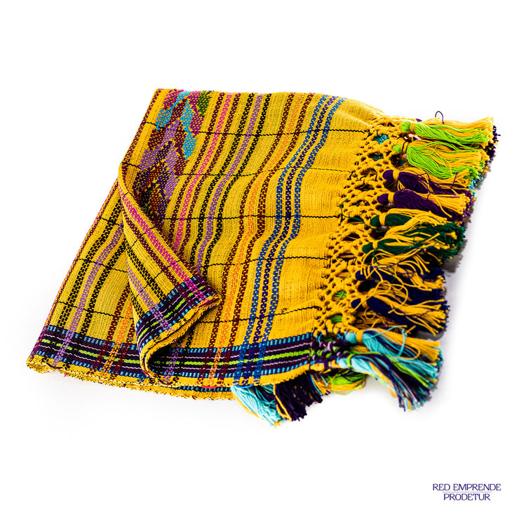 Servilleta tela típica color amarilo