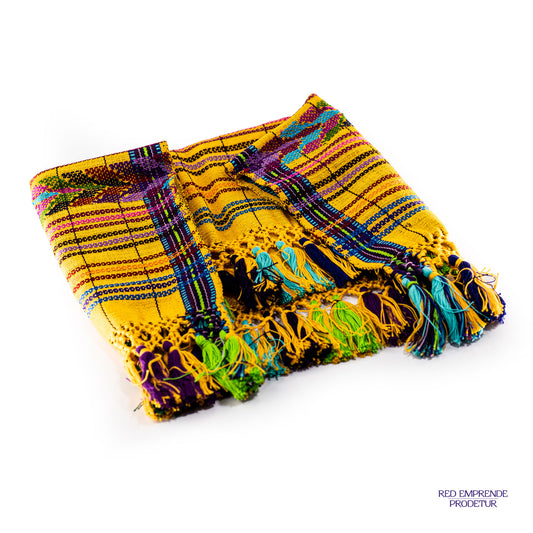 Servilleta tela típica color amarilo