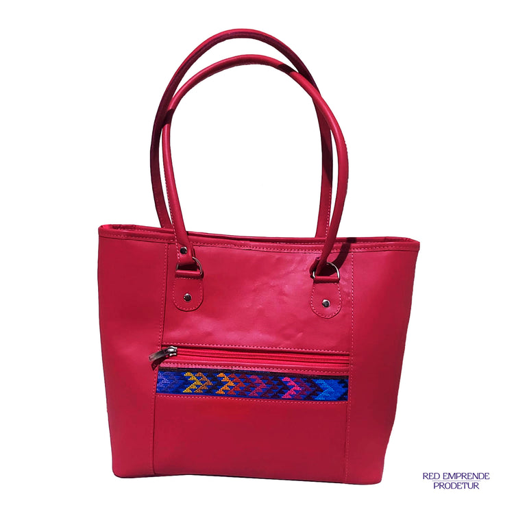 Bolsa Corinta con bordado de rosas